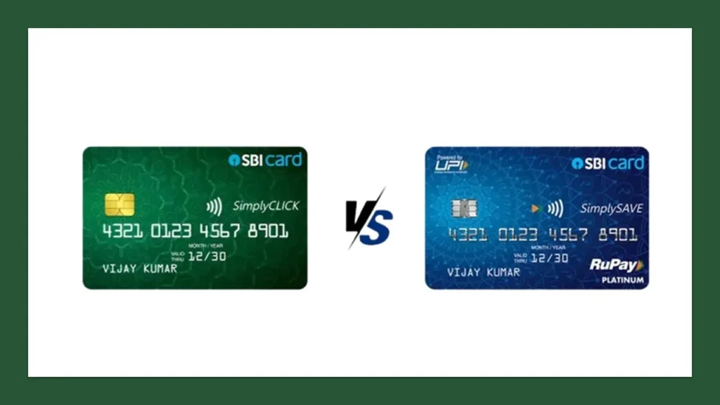 SBI SimplyCLICK vs.SimplySAVE