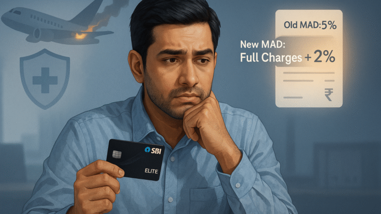SBI Credit Card to End Air Accident Insurance